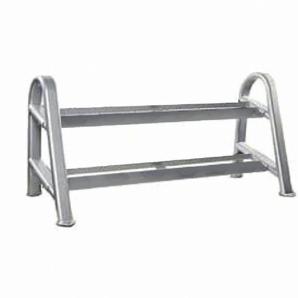 Rastrelliera nera porta manubri 10/12 coppie 2 ripiani