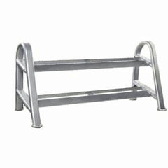 Rastrelliera nera porta manubri 10/12 coppie 2 ripiani