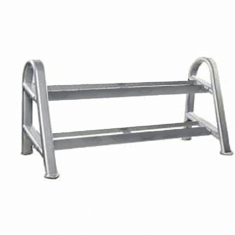 Rastrelliera nera porta manubri 10/12 coppie 2 ripiani