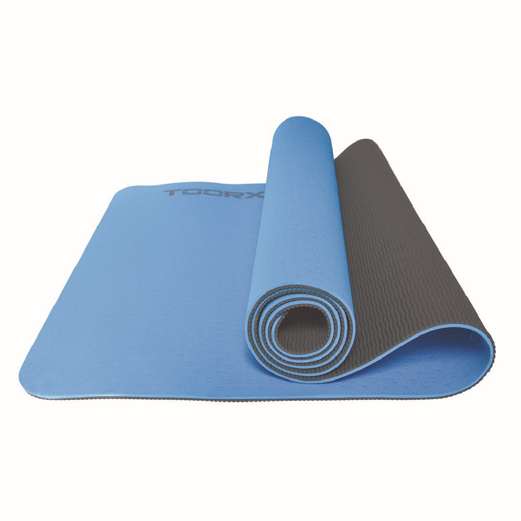 Materassino dual color in TPE per yoga con superficie antiscivolo cm.183x60x0.6