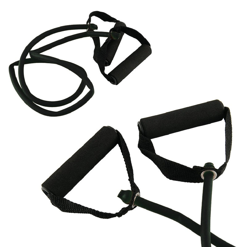 Tubo elastico con maniglie 6x12x1200 mm strong nero