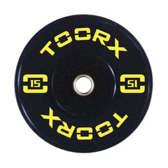 Disco BUMPER training 10 KG. nero con boccola inox svasata, Absolute line-3