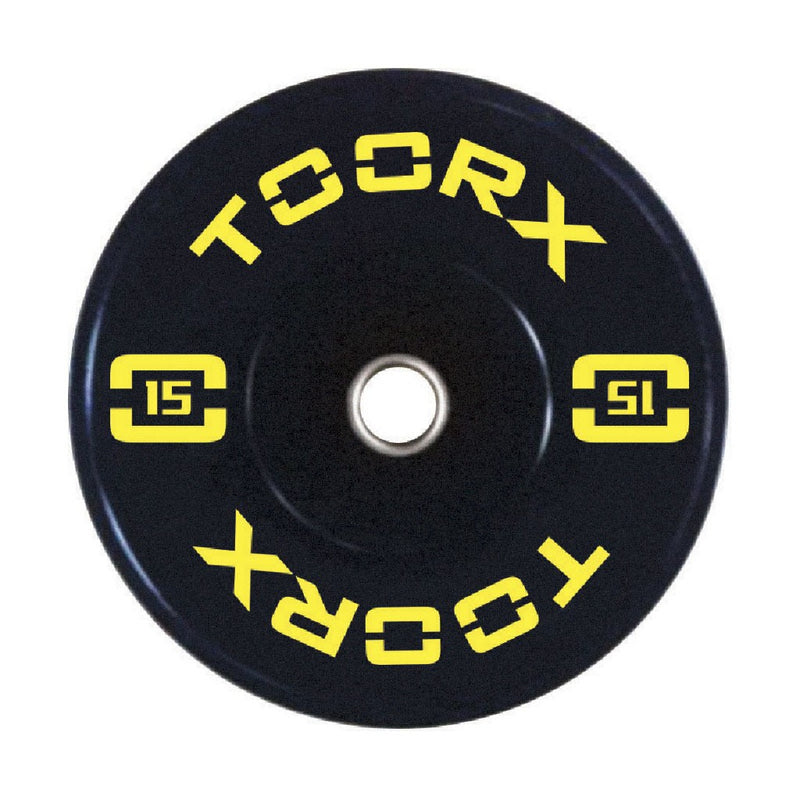 Disco BUMPER training 10 KG. nero con boccola inox svasata, Absolute line-3
