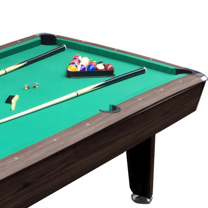 Pool table LAS VEGAS 6 campo  gioco in mdf - cm. 180 x 90