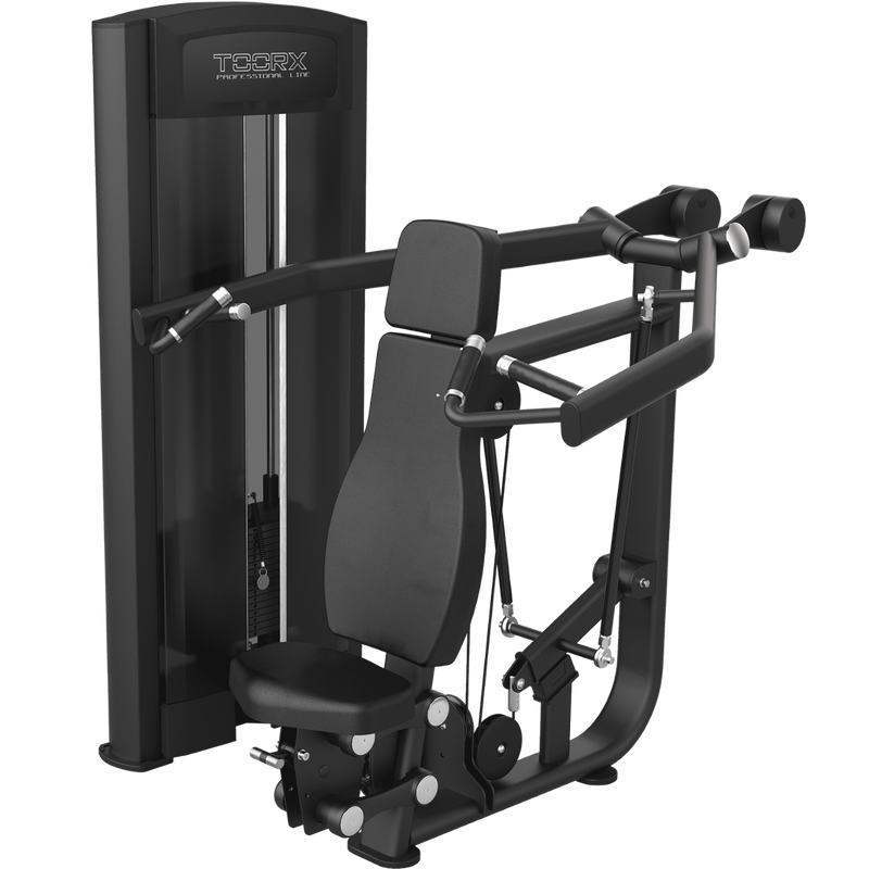 Pin Loaded converging shoulder press black Avant Line PLX 6100-1