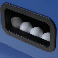 Calciobalilla MASTER PRO aste uscenti piano gioco corto vetro lucido