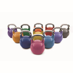 KETTLEBELL KG. 10 olimpionico in acciaio EVO colore azzurro