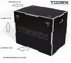 Plyo box con finitura honeycomb antiscivolo