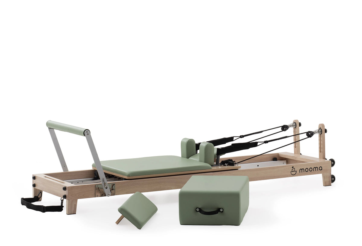 Lettino Reformer Classico in legno Professionale Salvaspazio-4
