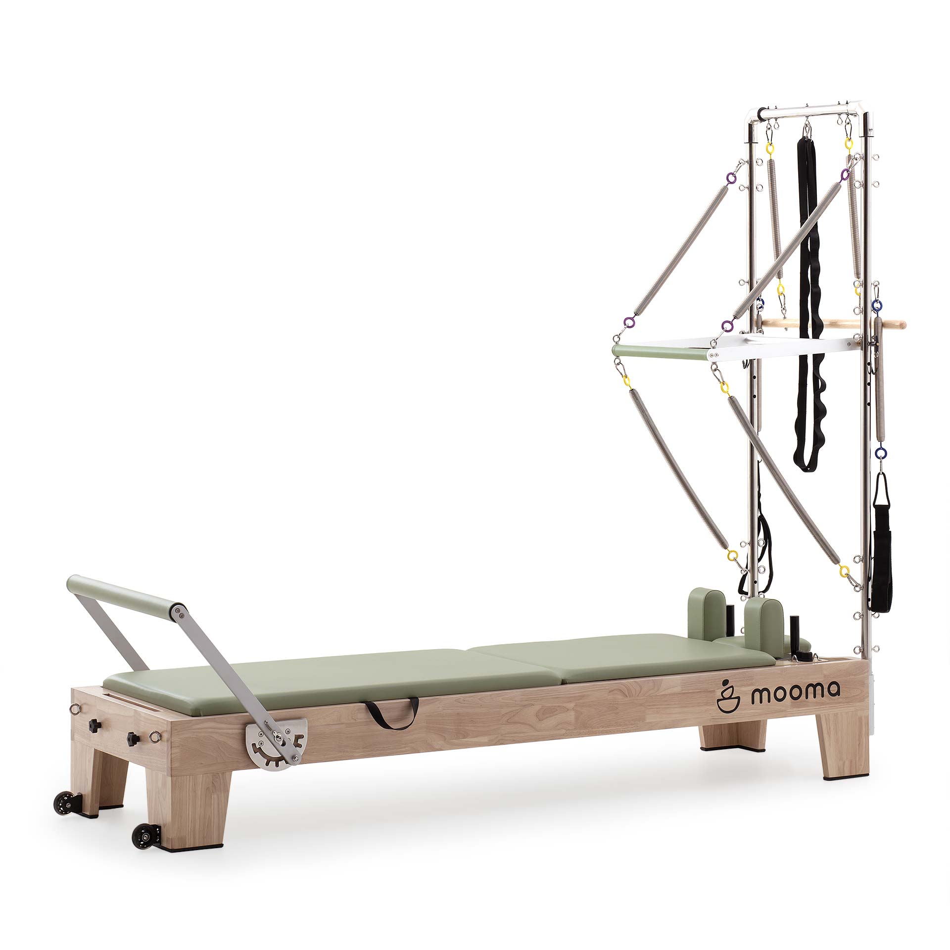 PILATES REFORMER CON TORRE IN LEGNO Mooma AP-RTW