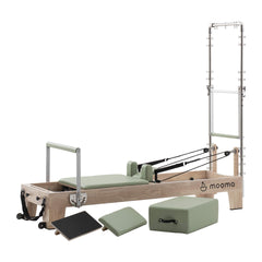 PILATES REFORMER CON TORRE IN LEGNO Mooma AP-RTW