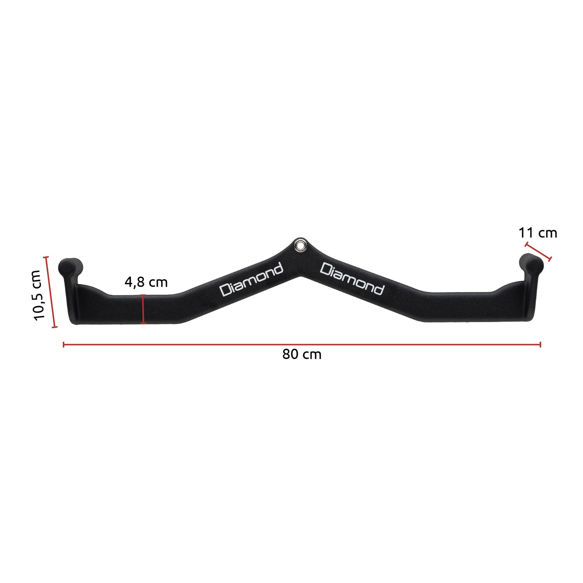 BARRA LAT 80 CM PRESA NEUTRA
