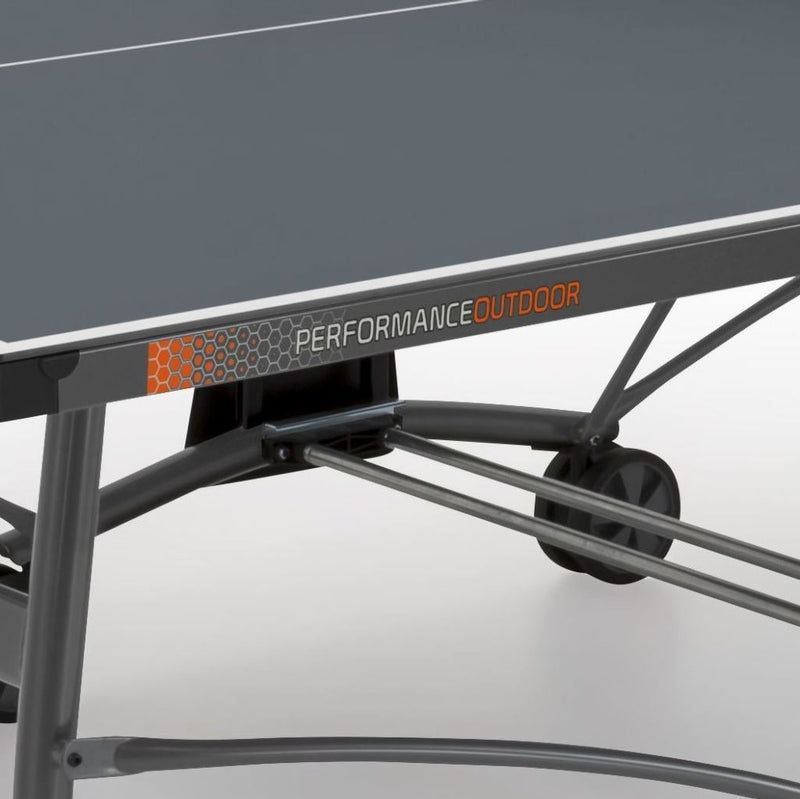 Ping pong PERFORMANCE OUTDOOR piano grigio con ruote, per esterno