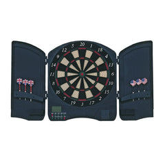 Bersaglio elettronico UNICORN 580 per freccette con armadietto incluse 6