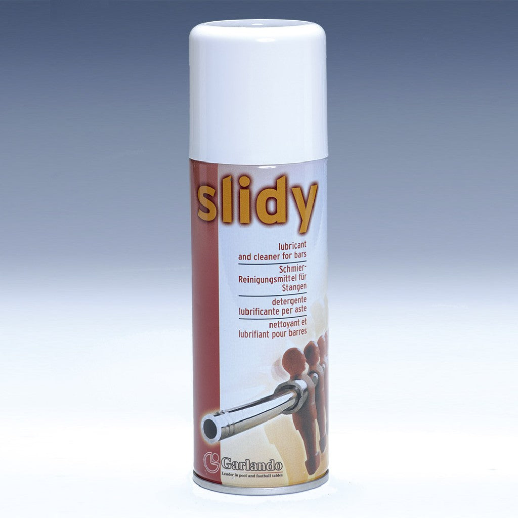 Bomboletta di spray lubrificante SLIDY per aste calciobalilla - 200ml