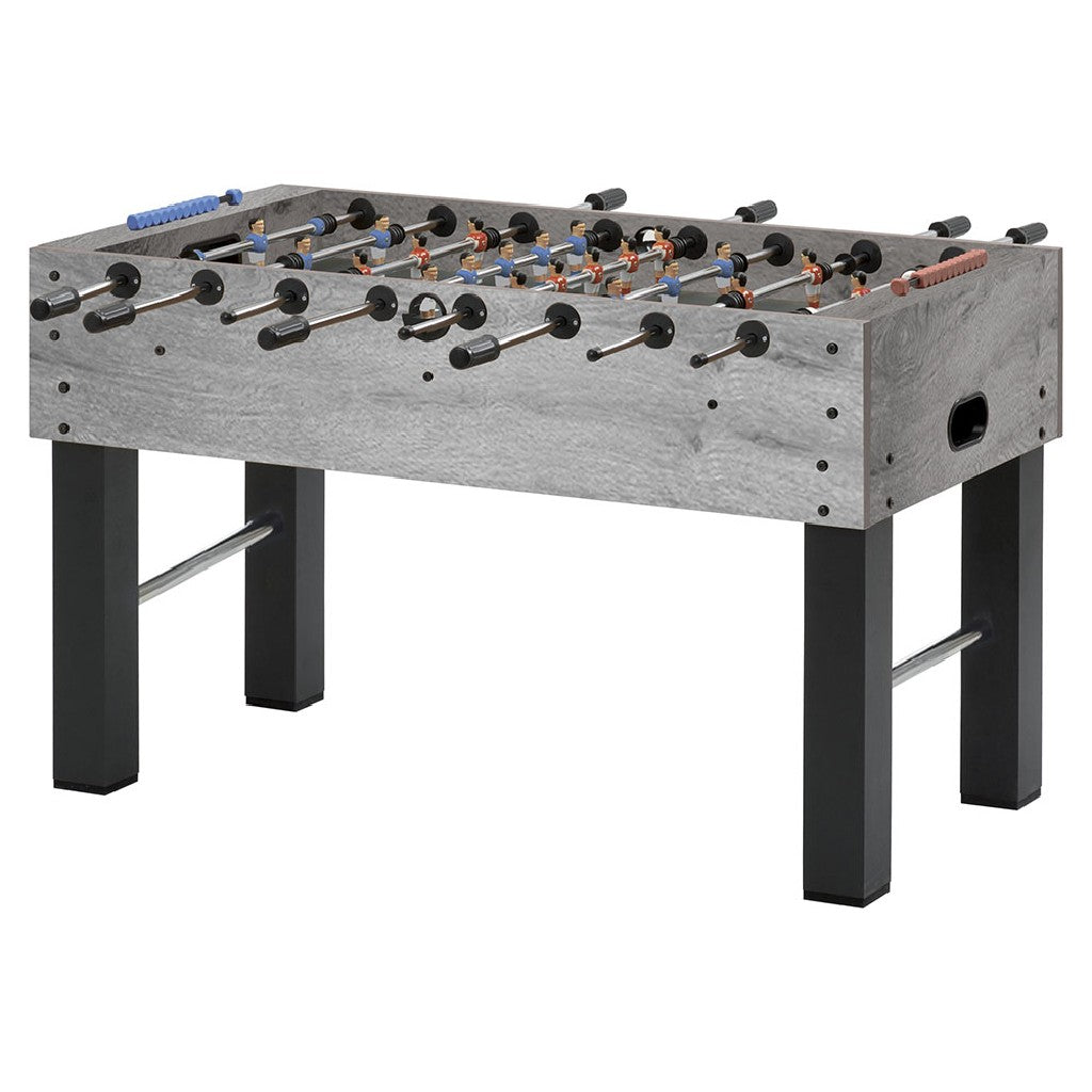Calciobalilla F-5 aste uscenti piene piano gioco lungo