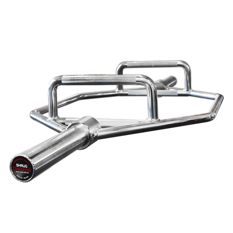 BILANCIERE OLIMPICO ESAGONALE – SHRUG BAR - 200 Kg