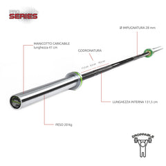 BILANCIERE OLIMPICO SFIDA - 220 CM