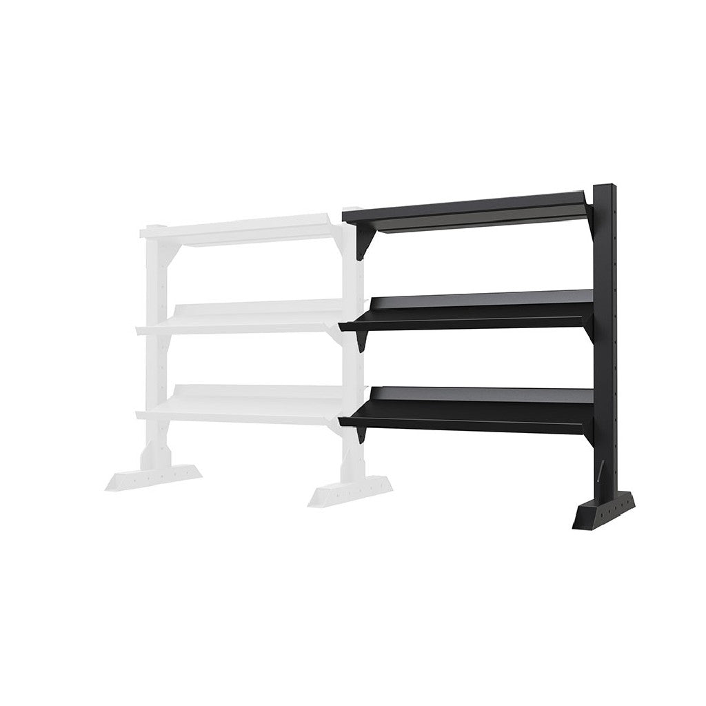 Campata aggiuntiva per rack a 3 ripiani 120 cm. - altezza 120 cm.