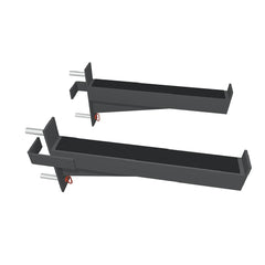 Coppia fermi di sicurezza bilanciere (per gabbia Challenge 60x60x3 mm)