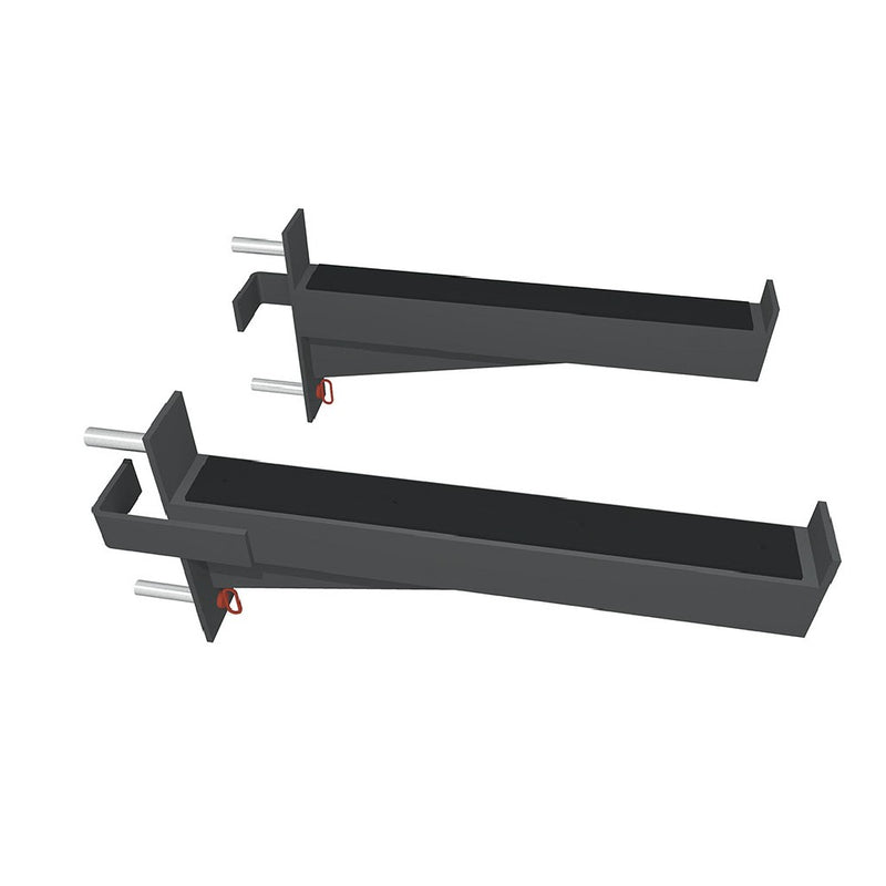Coppia fermi di sicurezza bilanciere (per gabbia Challenge 60x60x3 mm)