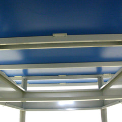 Ping pong GARDEN OUTDOOR piano blu per esterno