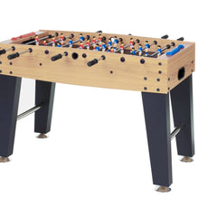 Calciobalilla F-3 acero aste uscenti piano gioco lungo in nobilitato