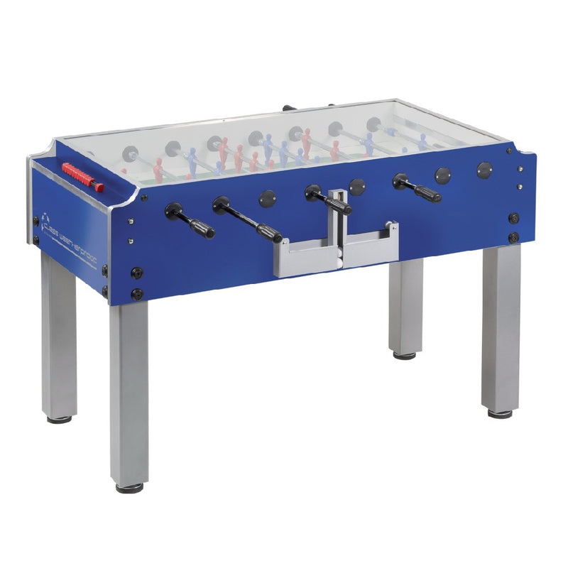 Calciobalilla CLASS Weatherproof aste rientranti piano gioco corto in laminato