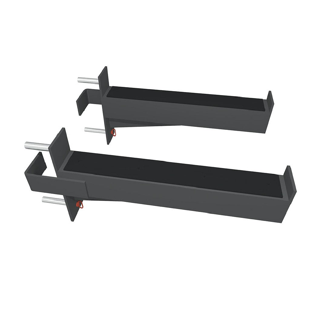Coppia fermi di sicurezza bilanciere (per gabbia Master 75x75x3 mm)