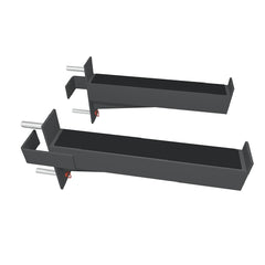 Coppia fermi di sicurezza bilanciere (per gabbia Master 75x75x3 mm)
