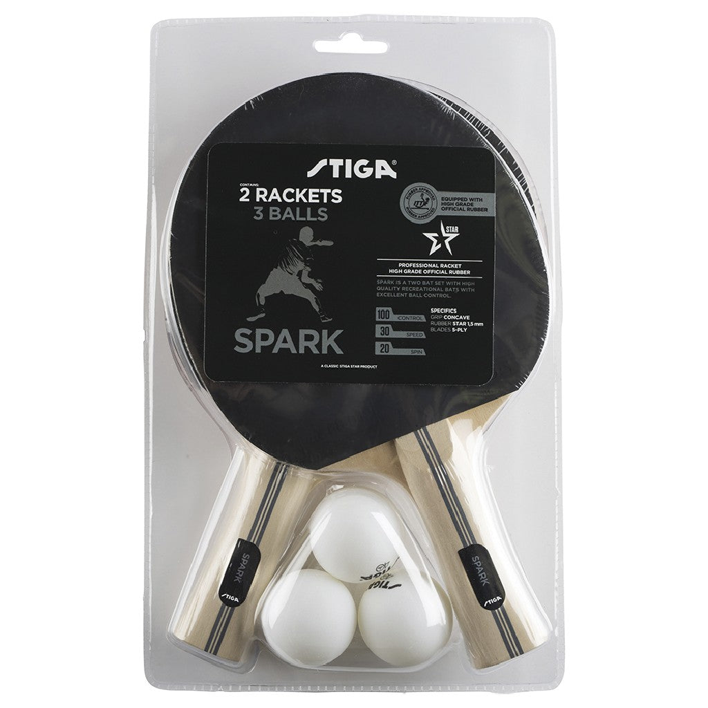 Set STIGA SWAY 2 racchette + 3 palline (hobby line)
