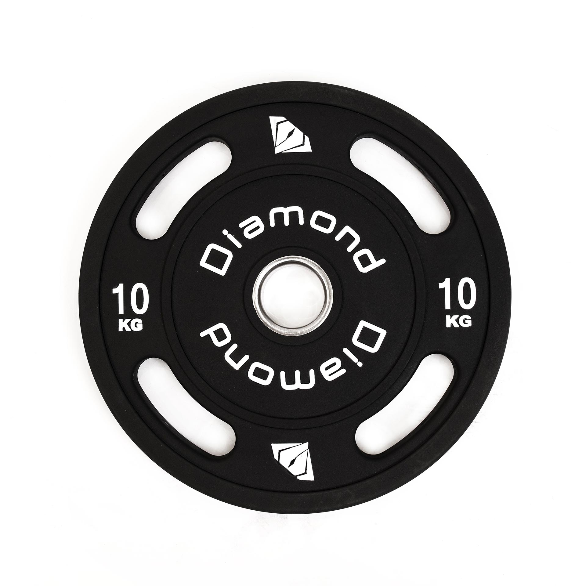 Disco Olimpico Multipresa Rivestito in TPU foro Ø 50 mm 10 kg DGMP-10