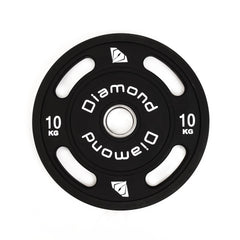 Disco Olimpico Multipresa Rivestito in TPU foro Ø 50 mm 10 kg DGMP-10