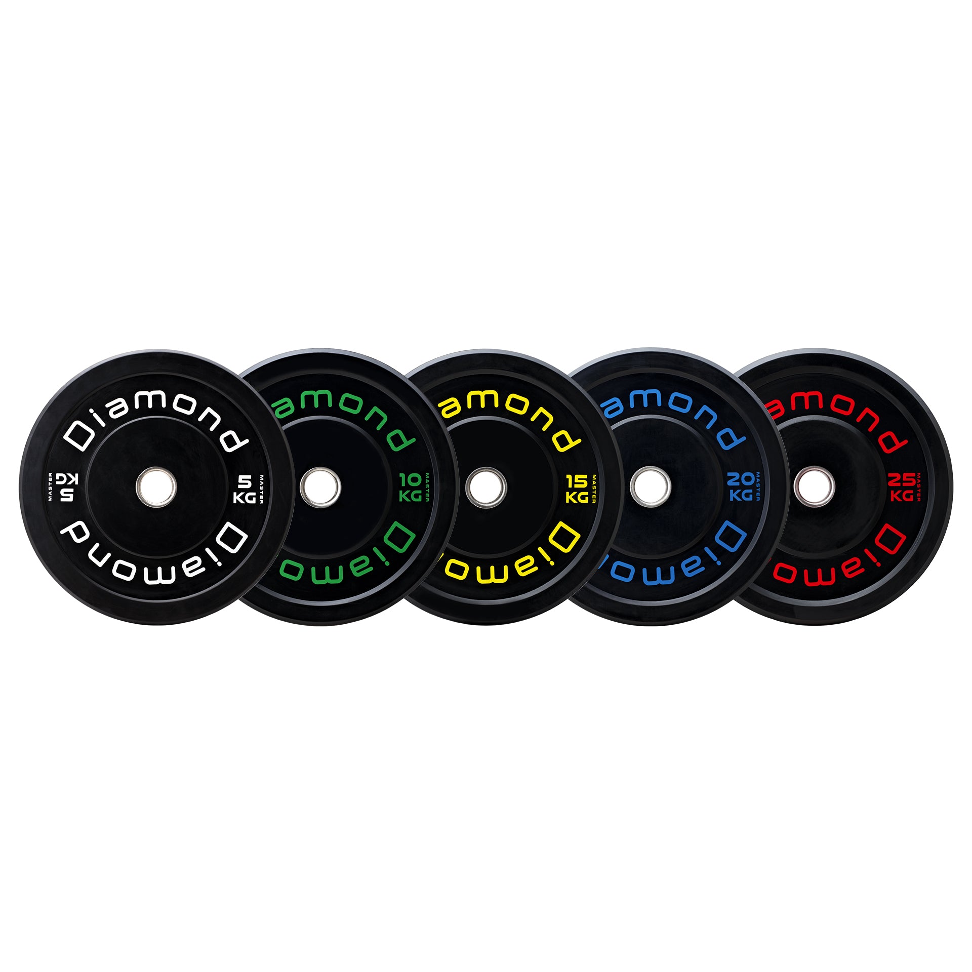 DISCO OLIMPICO BUMPER MASTER Ø 45 cm 25 Kg DOMD25-P