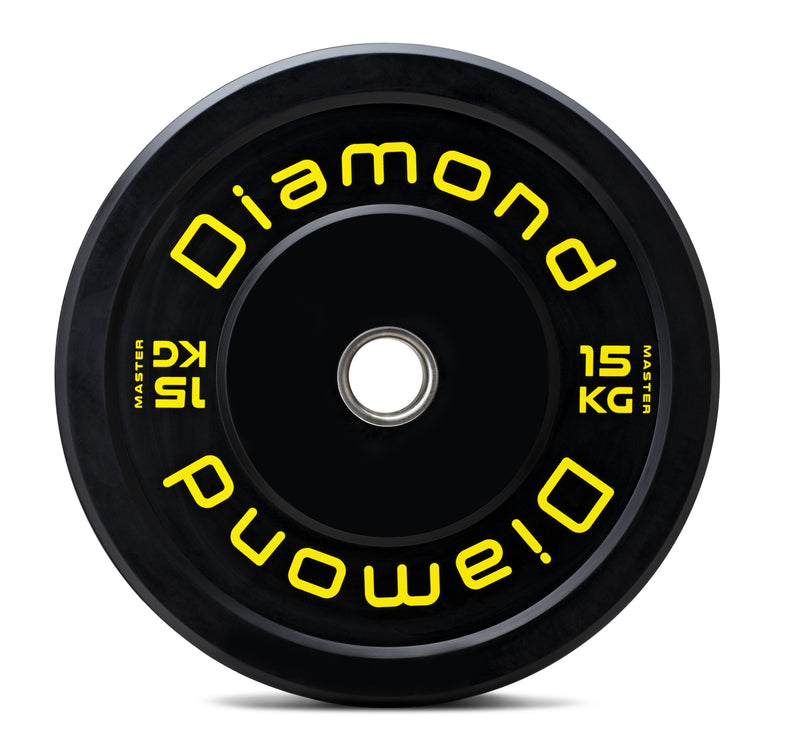 DISCO OLIMPICO BUMPER MASTER Ø 45 cm 15 Kg DOMD15-P
