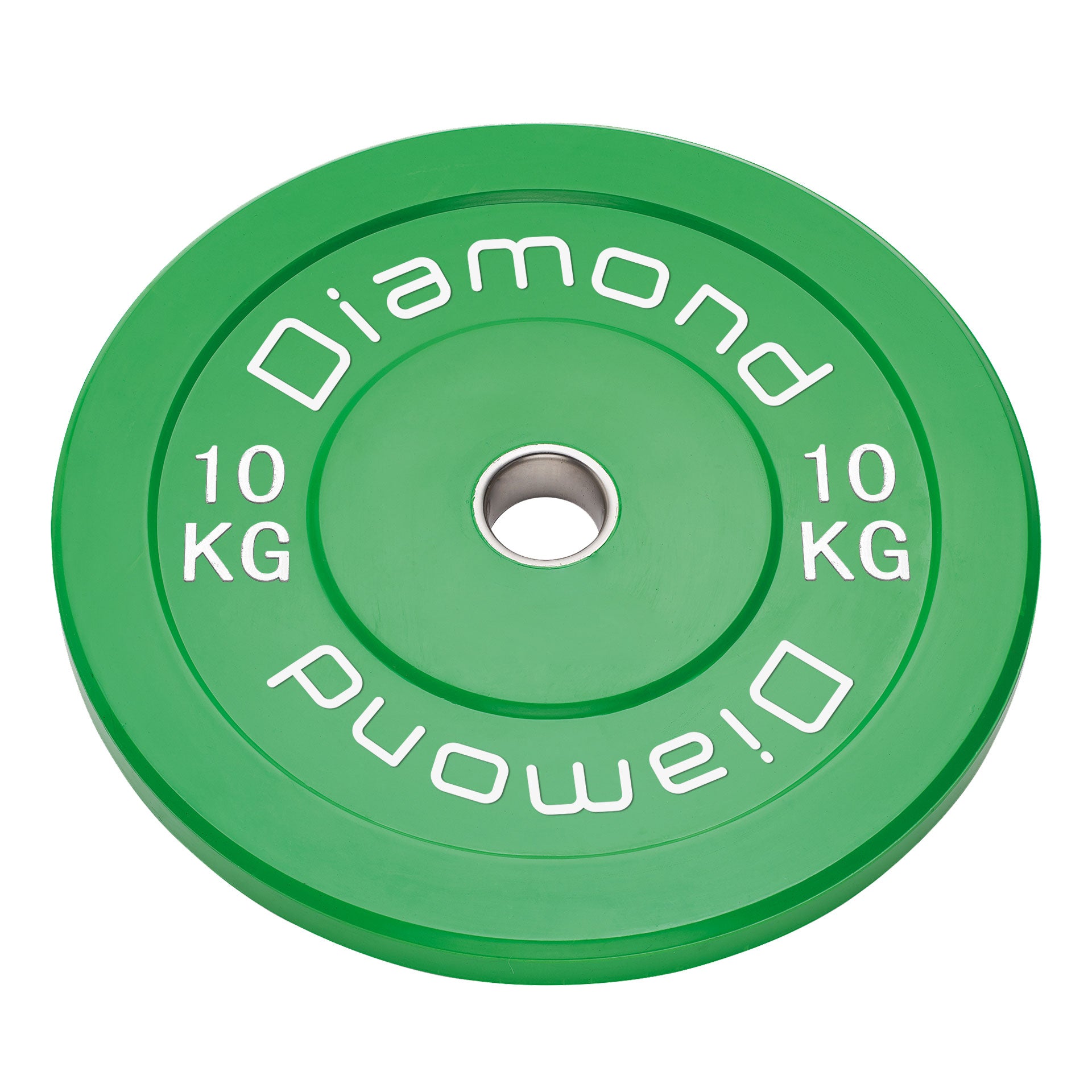 DISCO OLIMPICO BUMPER SFIDA PRO Ø 45 cm 10 Kg - Verde DOSD10-P