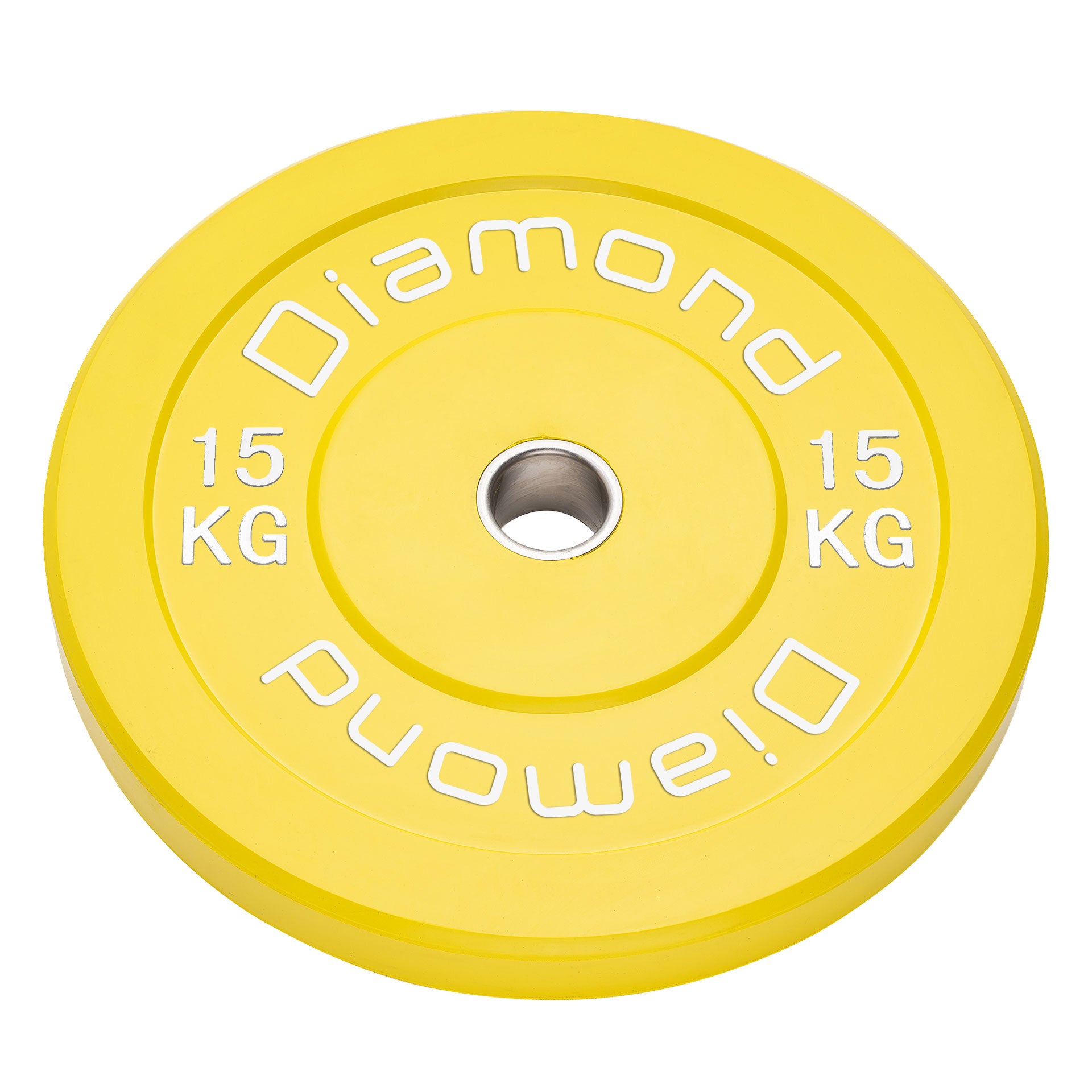 DISCO OLIMPICO BUMPER SFIDA PRO Ø 45 cm 15 Kg - Giallo DOSD15-P