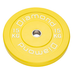 DISCO OLIMPICO BUMPER SFIDA PRO Ø 45 cm 15 Kg - Giallo DOSD15-P
