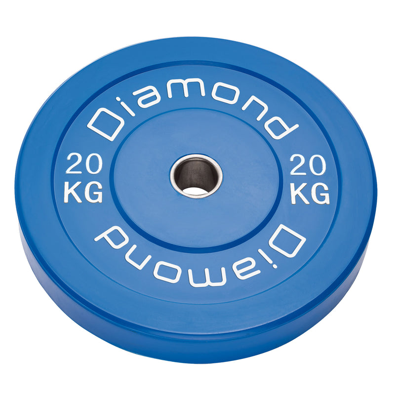 DISCO OLIMPICO BUMPER SFIDA PRO Ø 45cm 20 Kg - Blu DOSD20-P