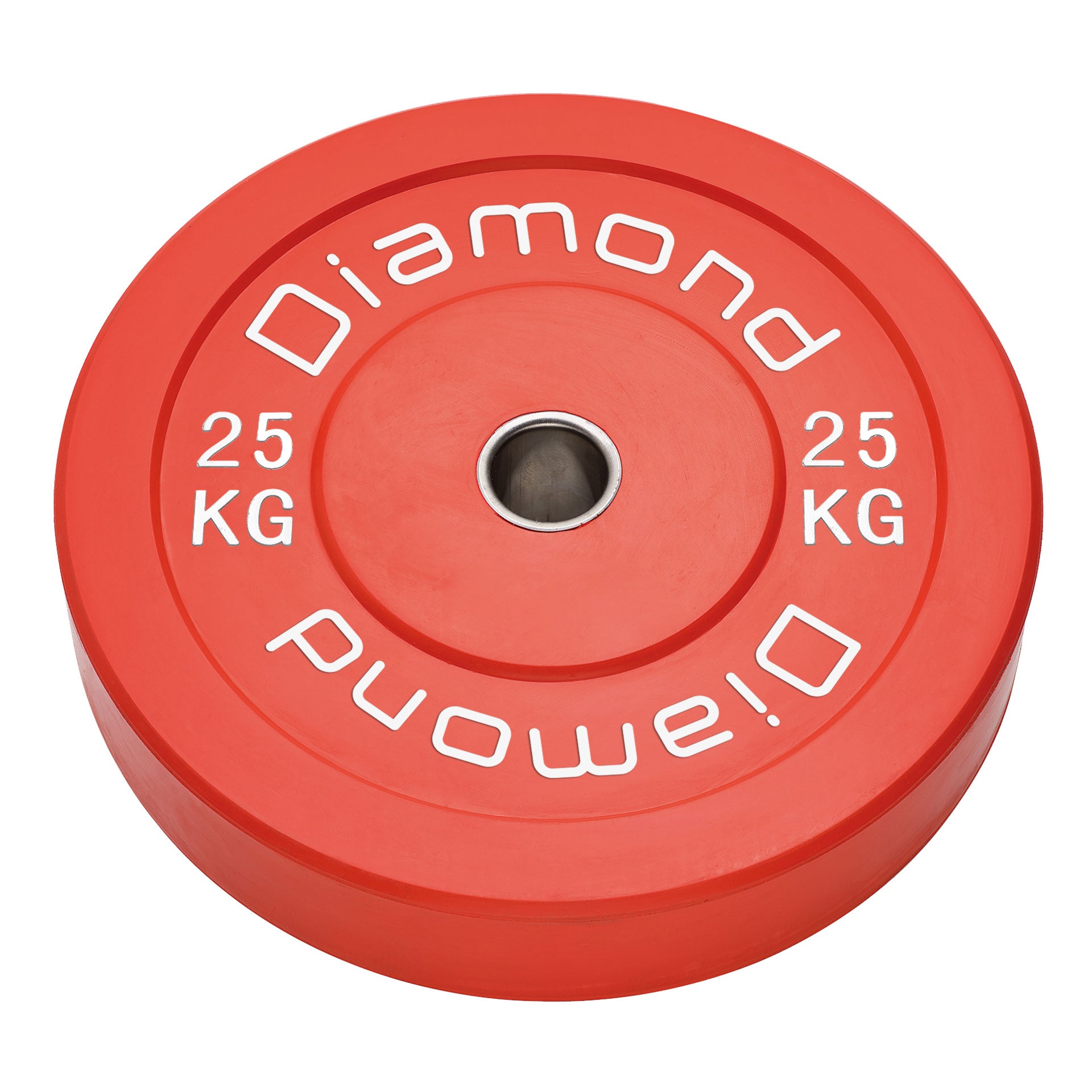 DISCO OLIMPICO BUMPER SFIDA PRO Ø 45 cm 25 Kg - Rosso DOSD25-P