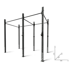 2 MODULI NAKED FREE STANDING