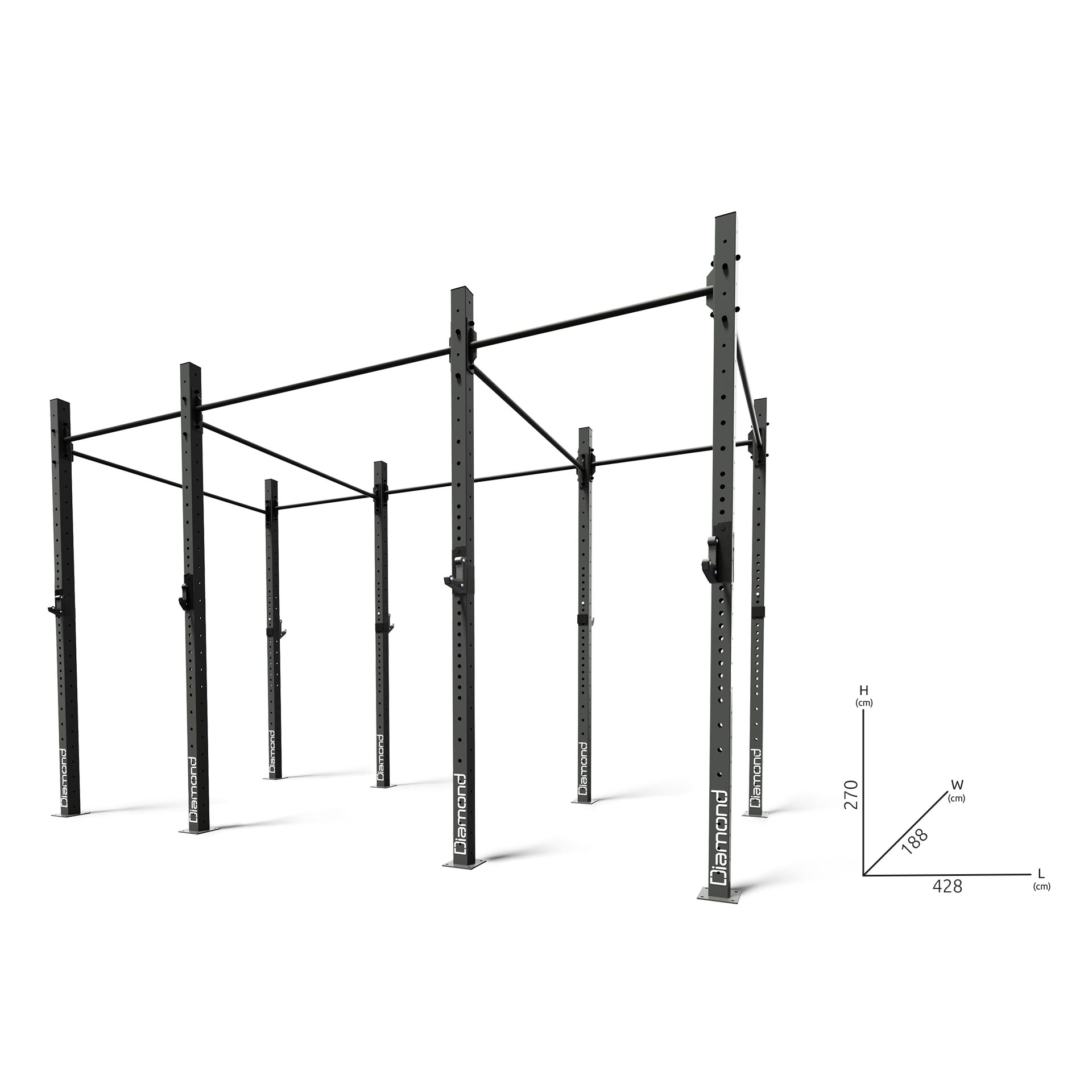 3 MODULI NAKED FREE STANDING