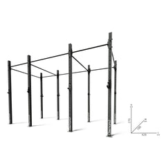 3 MODULI NAKED FREE STANDING