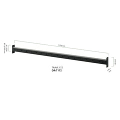 TRAVE ORIZZONTALE 172CM