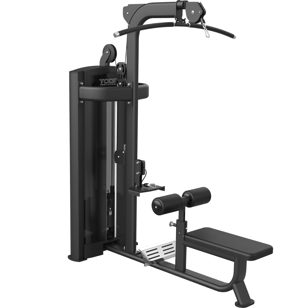 Pin Loaded lat machine/pulley black Avant Line PLX B7500-1