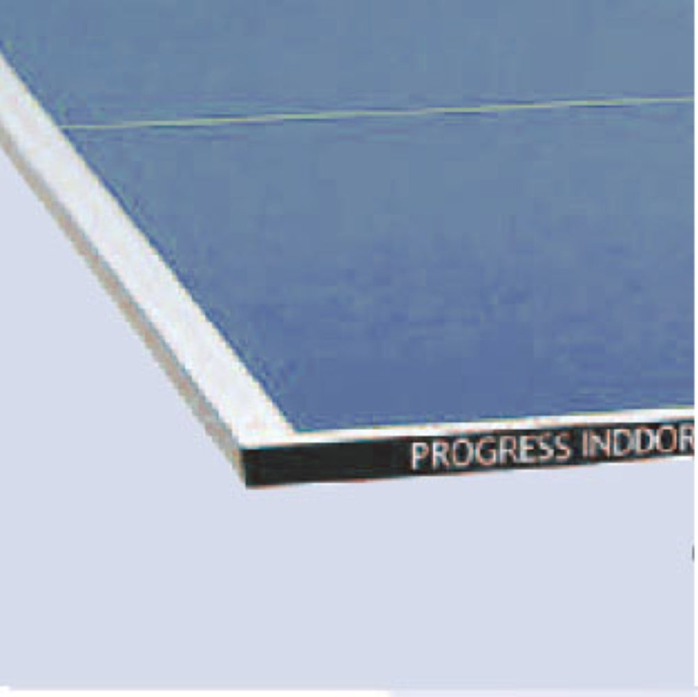 Ping pong PROGRESS INDOOR piano blu con ruote, per interno