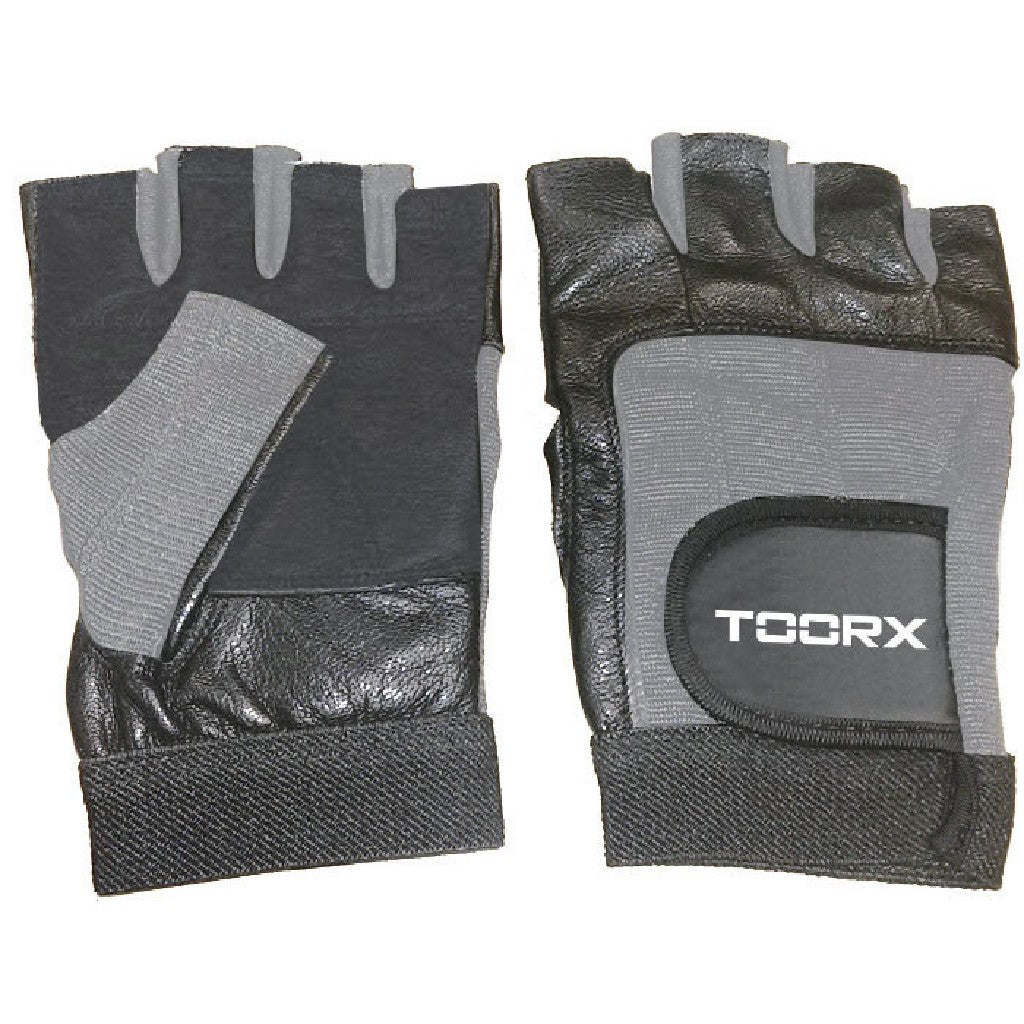 Guanti in pelle, spandex e pelle scamosciata - taglia L, nero-2