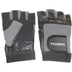 Guanti in pelle, spandex e pelle scamosciata - taglia L, nero-2