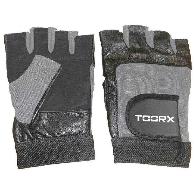 Guanti in pelle, spandex e pelle scamosciata - taglia L, nero-2