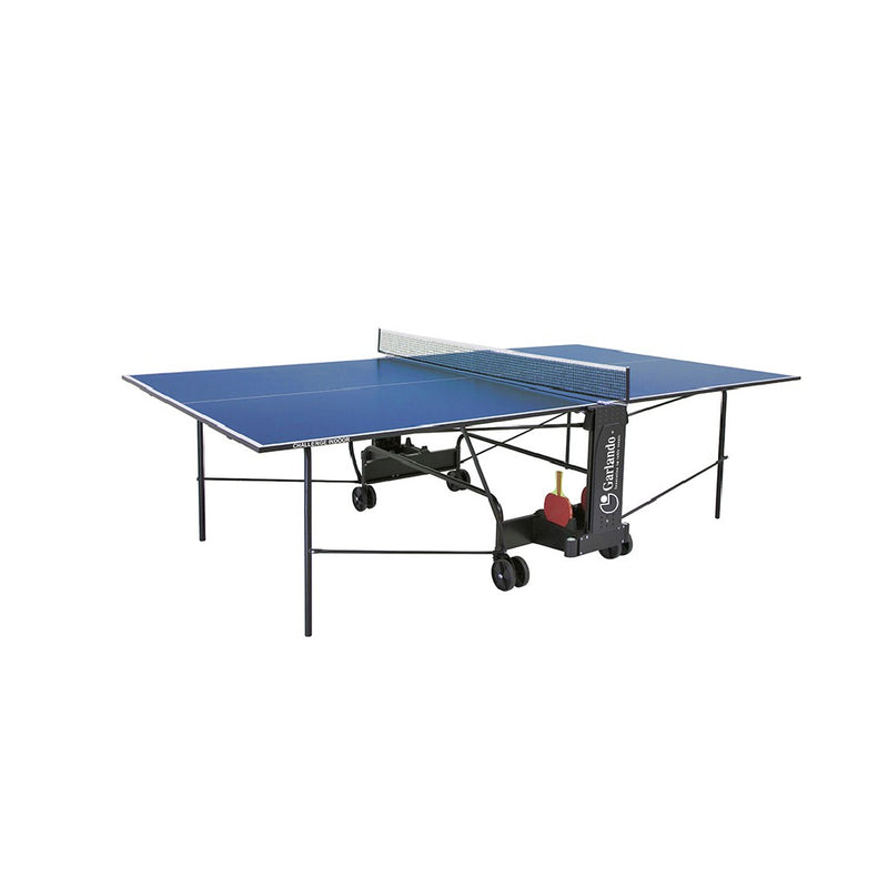 Ping pong CHALLENGE INDOOR piano blu con ruote, per interno